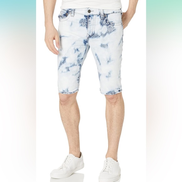 TRUE RELIGION- NWT MENS ROCCO RELAXED SKINNY SHORTS - Picture 1 of 7
